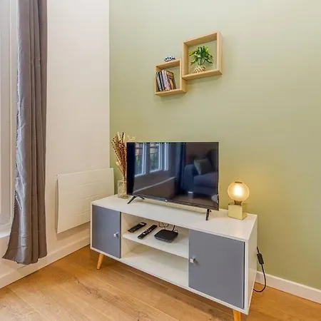 Entre Gare Et Centre-ville: Lit Double, Wifi Apartment Grenoble