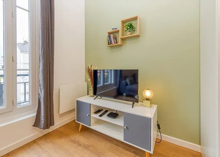 Entre Gare Et Centre-ville: Lit Double, Wifi Apartman Grenoble