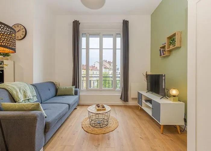 Apartman Entre Gare Et Centre-ville: Lit Double, Wifi Grenoble