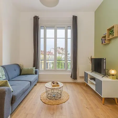 Apartmán Entre Gare Et Centre-ville: Lit Double, Wifi Grenoble
